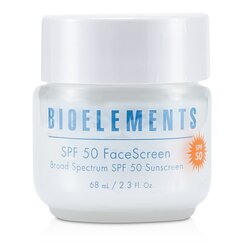 Bioelements Broad Spectrum SPF 50 FaceScreen - For All Skin Types, Except Sensitive 68ml/2.3oz