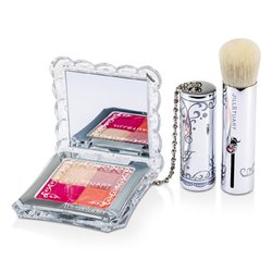 Jill Stuart Mix Компактные Румяна N (4 Оттенка Компактных Румян + Кисточка) - # 03 Milky Strawberry 8g/0.28oz