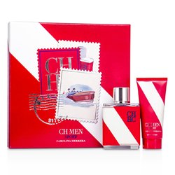 Carolina Herrera Kit CH Sport: Eau De Toilette Spray 100ml/3.4oz + Loção Pós Barba 100ml/3.4oz 2pcs