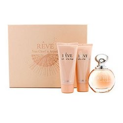 Van Cleef & Arpels Kit Reve: Eau De Parfum Spray 100ml/3.3oz + Loção Corporal 100ml/3.3oz + Sabonete Liquido 100ml/3.3oz 3pcs