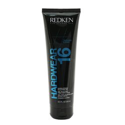 Redken Styling Hardwear 16 Суперміцний Формуючий Гель Використання: для блискучої зачіски нанести на вологе волосся, розчесати та дати підсохнути. Для отримання максимально окресленої та фіксованої зачіски нанести на вологе волосся біля коренів, змоделювати зачіску з використанням фену 250ml/8.5oz