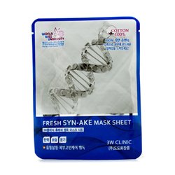 3W Clinic Máscara Em Folha - Fresh SYN-AKE 10pcs