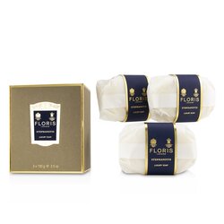 Floris صابون فاخر Stephanotis 3x100g/3.5oz