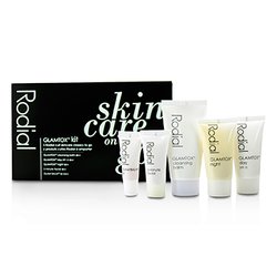 Rodial Glamtox Kit: Cleansing Balm 30ml + Glamtox Day SPF15 15ml + Glamtox Night 15ml + 5 Minute Facial 10ml + Glam Balm Lip 2.5ml 5pcs