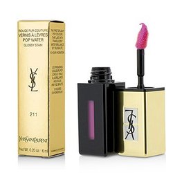 Yves Saint Laurent Rouge Pur Couture Vernis A Levres Pop Water Glossy Stain - #211 Rose Cascade 6ml/0.2oz