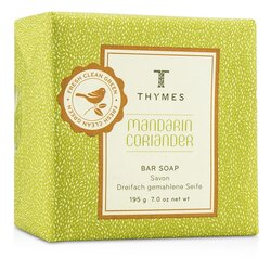 Thymes Mandarin Coriander Bar Soap 195g/7oz
