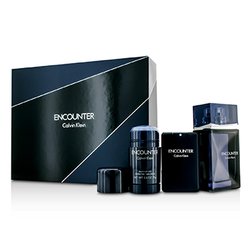 Calvin Klein Encounter Coffret: Eau De Toilette Spray 100ml/3.4oz + Eau De Toilette Spray 20ml/0.67oz + Deodorant Stick 75ml/2.6oz 3pcs