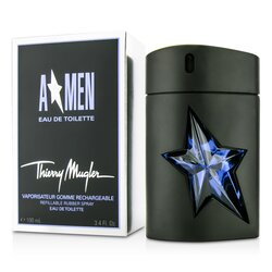 Thierry Mugler A*Men Gomme Rubber Flask Eau De Toilette Refillable Spray 100ml/3.4oz