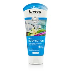 Lavera Organic Coconut & Vanilla Exotic Body Lotion - Vartalon Kosteusvoide 200ml/6.6oz