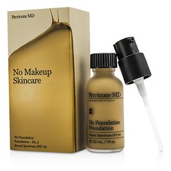 פריקון אמ.די. No Foundation Foundation SPF 30 - NO. 2 Light to Medium 30ml/1oz.
