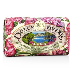 Nesti Dante Dolce Vivere М'яке Натуральне Мило - Sicilia - Bouganville, Marine Sea Salt & Papyrus Tree 250g/8.8oz
