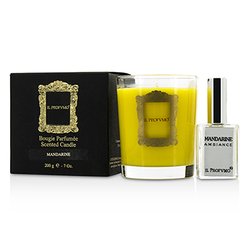 Il Profvmo شمع معطر - Mandarine (مع سبراي معطر للغرف 5مل/0.5 أوقية) 200g/0.7oz