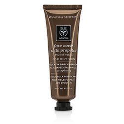 Apivita Face Mask with Propolis - Purifying (For Oily Skin) 50ml/1.81oz