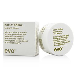 Evo Box O' Bollox Pasta Textura (Para todo Tipo de Cabellos, Especialemente Cortos o Con Textura) 90g/3.1oz