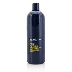 Label M Men's Scalp Purifying Shampoo (Strengthens and Builds Thickness, Leaving Scalp Toned and Refreshed, Clean Healthy Results) 1000ml/33.8oz
