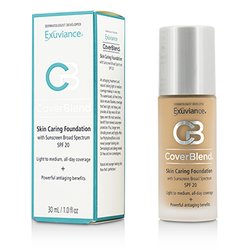 愛思妍 修飾護膚粉底液 SPF20 CoverBlend Skin Caring Foundation SPF20 - # Honey Sand 30ml/1oz