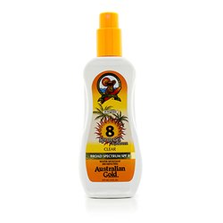 Australian Gold Spray Gel Sunscreen Broad Spectrum SPF 8 237ml/8oz