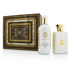 Amouage Honour Coffret: Eau De Parfum Spray 100ml/3.4oz + Bath & Shower Gel 300ml/10oz 2pcs