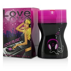 Parfums Love Love Love Music ماء تواليت سبراي 100ml/3.4oz