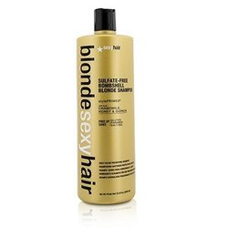 性感秀髮 金髮尤物無硫酸鹽洗髮露Blonde Sexy Hair Sulfate-Free Bombshell Blonde Shampoo(日常鎖色) 1000ml/33.8oz