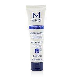 Thalgo MCEUTIC Sunscreen SPF 50+ UVA/UVB Very High Protection - Salon Size 100ml/3.38oz