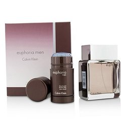 Calvin Klein Euphoria Coffret: Eau De Toilette Spray 100ml/3.4oz + Deodorant Stick 75g/2.6oz 2pcs