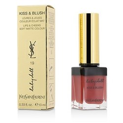 Yves Saint Laurent Baby Doll Kiss & Blush Culoare pentru Buze și Obraz - # 19 Corail Sulfureux 10ml/0.33oz