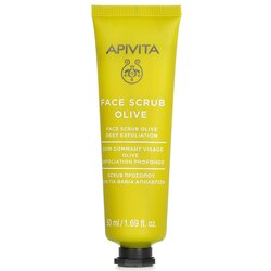 Apivita Face Scrub With Olive - Deep Exfoliating 50ml/1.82oz