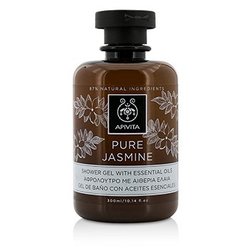 Apivita Pure Jasmine Shower Gel With Essential Oils 300ml/10.14oz