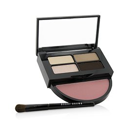 Bobbi Brown Instant Pretty Eye & Cheek Palette (3x Eye Shadow, 1x Metallic Eye Shadow, 1x Blush, 1x Mini Eye Shadow Brush) -