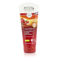 Lavera Organic Cranberry & Organic Avocado Colour & Shine Conditioner (For Colour-Treated Hair) 200ml/6.6oz