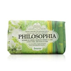 Nesti Dante Philosophia Jabón Natural - Breeze - Citrus Peel, Red Basil & Lime With Chlorophyll & Bamboo 250g/8.8oz