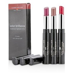 Laura Geller Color Brilliance Lustrous Lipstick Trio 3x 1.8g/0.06oz