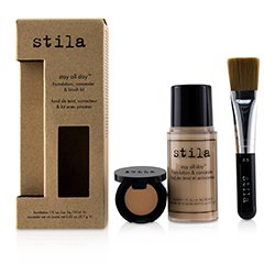 Stila Stay All Day Foundation, Concealer & Brush Kit - # 1 Bare