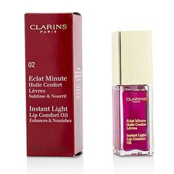 Clarins Eclat Minute Instant Light Lip Comfort Oil - # 02 Raspberry 7ml/0.1oz
