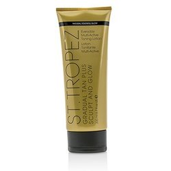 סנט טרופז Gradual Tan Plus Sculpt And Glow Everyday Multi-Active Toning Lotion 01474 200ml/6.7oz