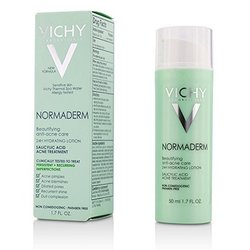 Vichy Normaderm Cuidado Embellecedor Anti Acné - Loción Hidratante 24H Tratamiento de Acné de Ácido Salicílico 50ml/1.7oz