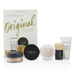 BareMinerals Get Started Mineral Foundation Kit - # 12 Medium Beige 4pcs