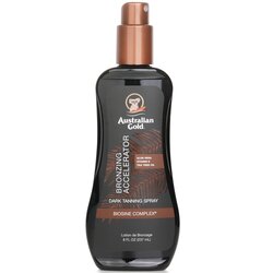 Australian Gold Dark Tanning Accelerator Spray Gel With Instant Bronzer 237ml/8oz