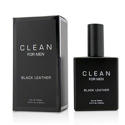 Clean Black Leather Eau De Toilette Spray 100ml/3.4oz