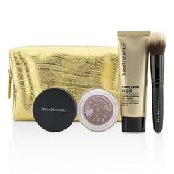 BareMinerals Take Me With You Complexion Rescue Try Me Set - # 02 Vanilla 3pcs+1bag