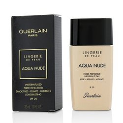 Guerlain Lingerie De Peau Aqua Nude Foundation SPF 20 - # 02N Light 30ml/1oz