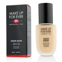Make Up For Ever Water Blend Face & Body Foundation - # R250 (Beige Nude) 50ml/1.69oz