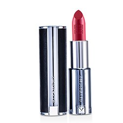 Givenchy Le Rouge Intense Color Sensuously Mat Lipstick - # 214 Rose Broderie (Genuine Leather Case) 3.4g/0.12oz