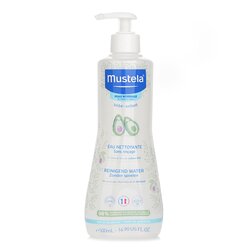 Mustela No Rinse Cleansing Water (Face & Diaper Area) - For Normal Skin 500ml/16.9oz