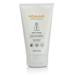 Erbaviva Baby Cream With Soothing Organic Lavender & Chamomile 125ml/4oz