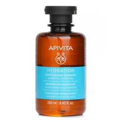 Apivita شامبو مرطب بحامض الهيالورونيك والألوة (لجميع أنواع الشعر) 250ml/8.45oz