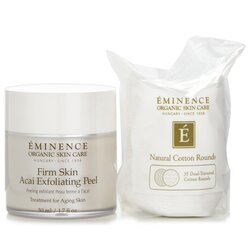 Eminence Firm Skin Acai Exfoliating Peel (with 35 Dual-Textured Cotton Rounds) 50ml/1.7oz
