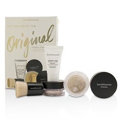 Bare Escentuals Get Started Mineral Foundation Kit - # 07 Golden Ivory 4pcs