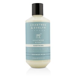 Crabtree & Evelyn Goatmilk & Oat Soothing Shower Milk 250ml/8.5oz